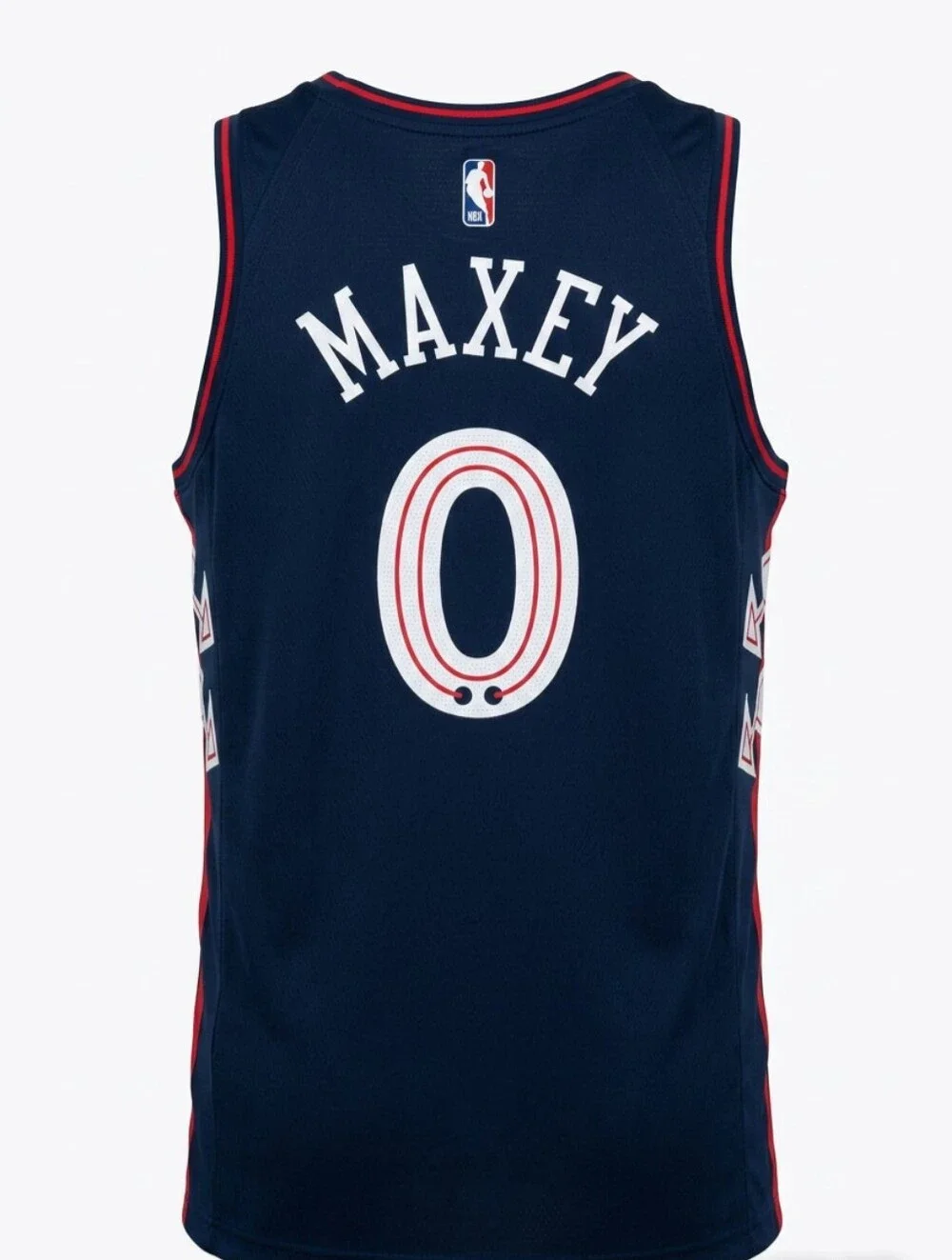 Tyrese Maxey City of Brotherly Love Jersey Mens Large Fanatics NBA Authentics - Picture 3 of 10